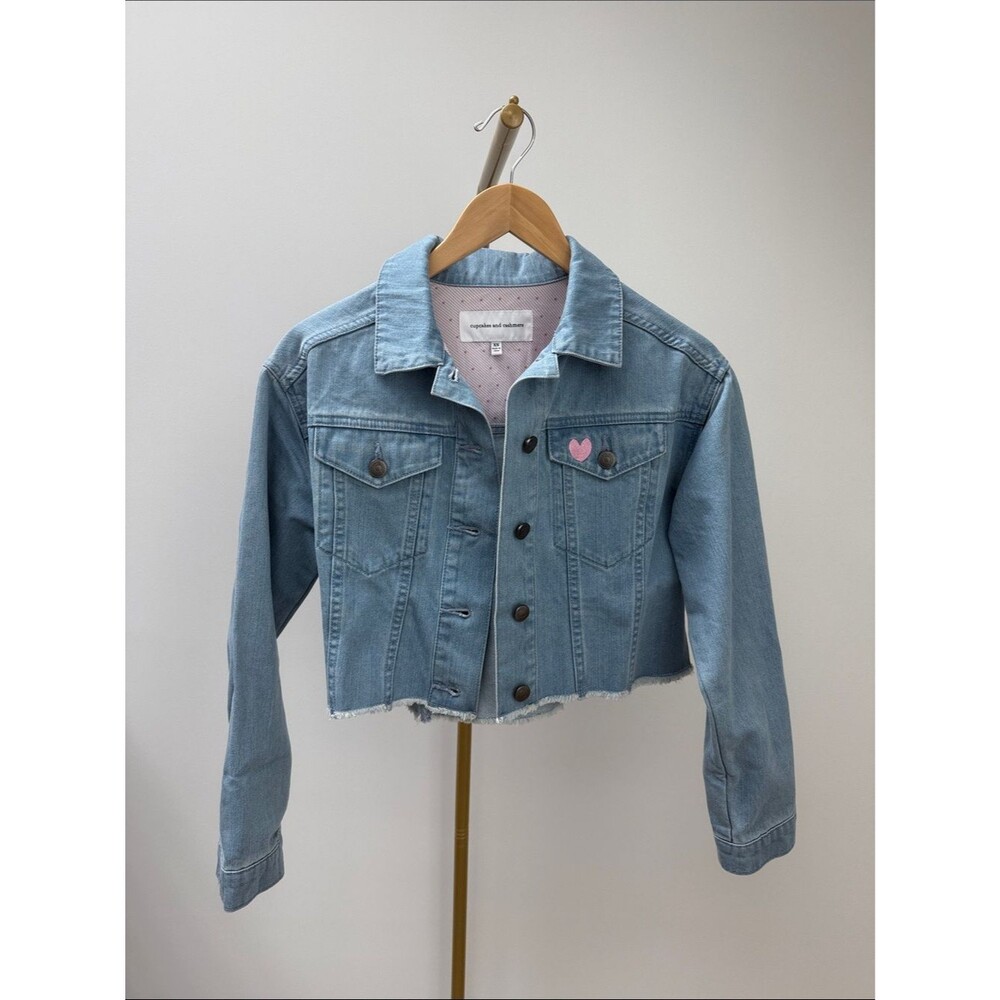 Crop Denim Jeans Jacket XS